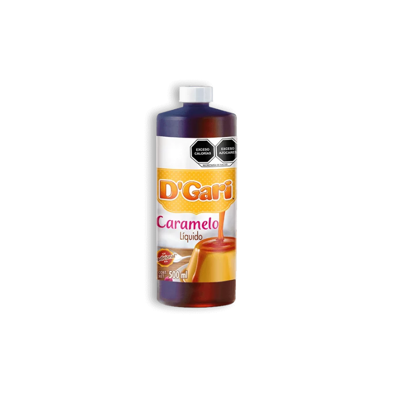 Caramelo Líquido D'Gari, Bote 500mL