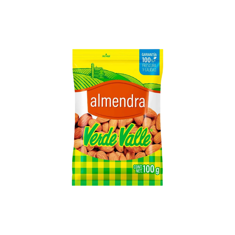 Almendra Verde Valle, Bolsa 75g