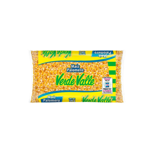 Maiz Palomero Verde Valle, Bolsa 500g