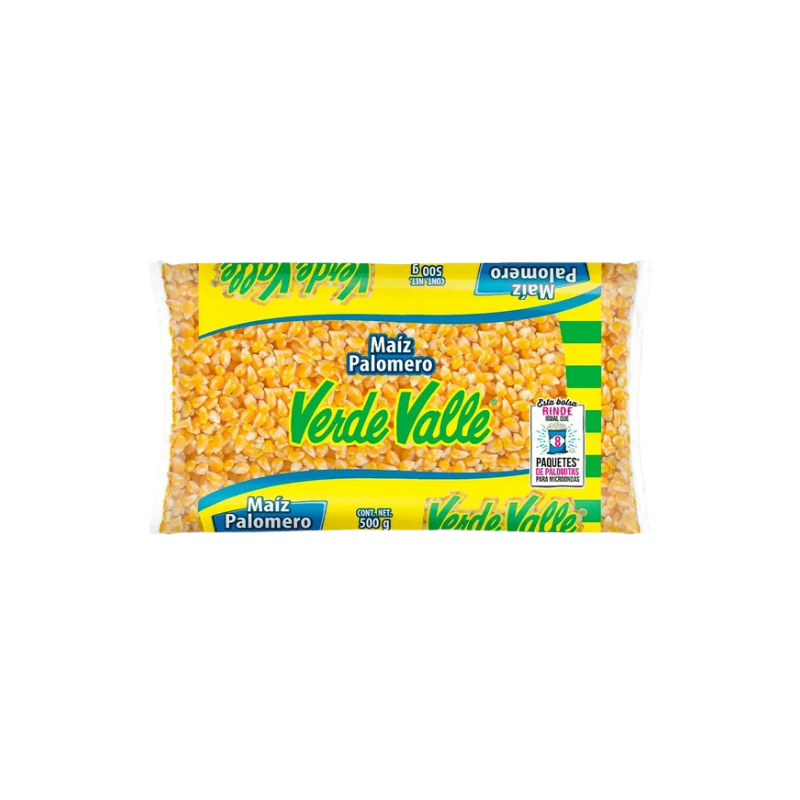 Maiz Palomero Verde Valle, Bolsa 500g