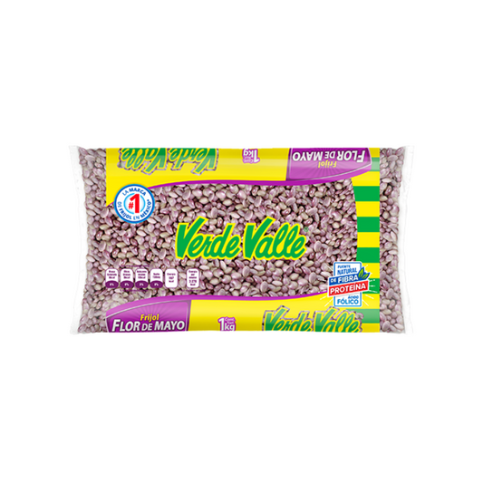 Frijol Flor de Mayo Verde Valle, Bolsa 1kg