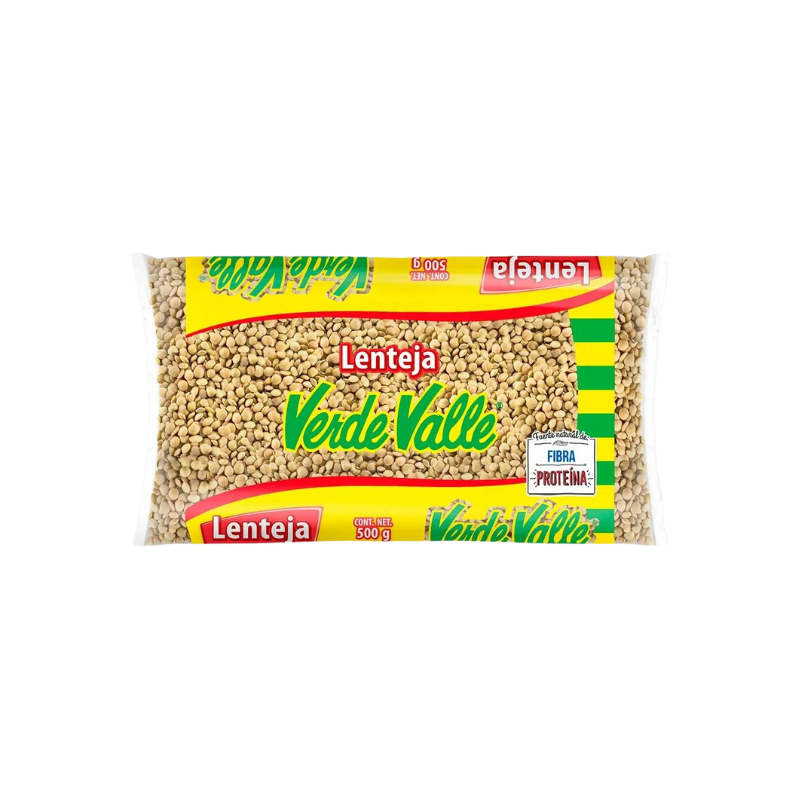 Lenteja Verde Valle, Bolsa 500g