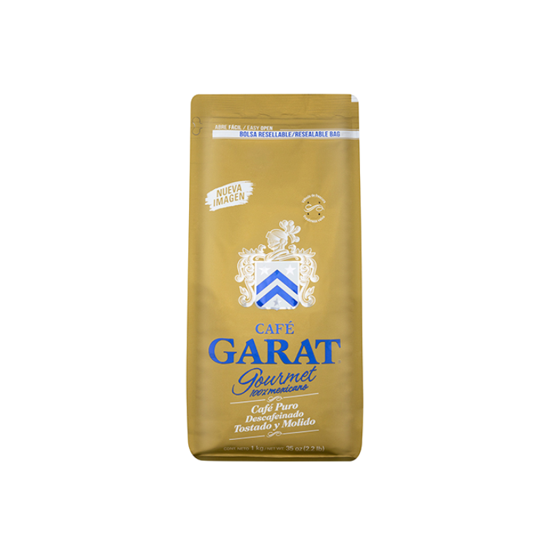 Café Molido Descafeinado Garat, Bolsa 1kg