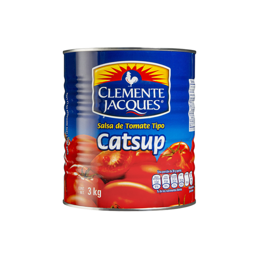 Salsa Catsup Clemente Jacques, Lata 3kg