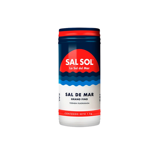 Sal Refinada Sol, Bote 1kg