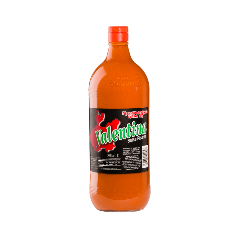 Salsa Picante Negra Valentina, Botella 1L