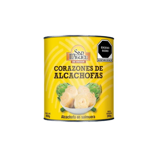 Corazones de Alcachofa San Miguel, Lata 400g