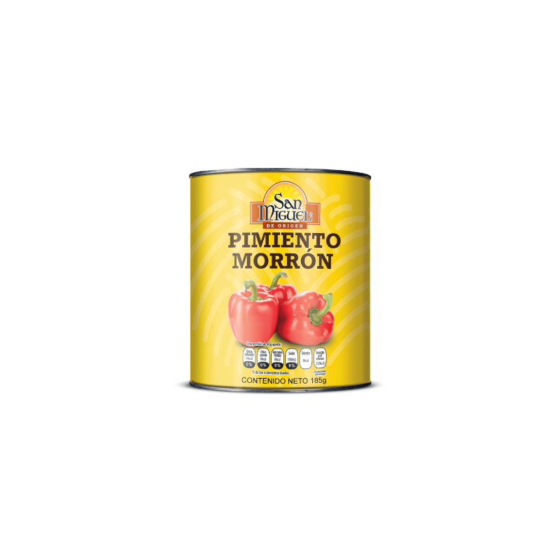 Pimiento Morrón San Miguel, Lata 185g