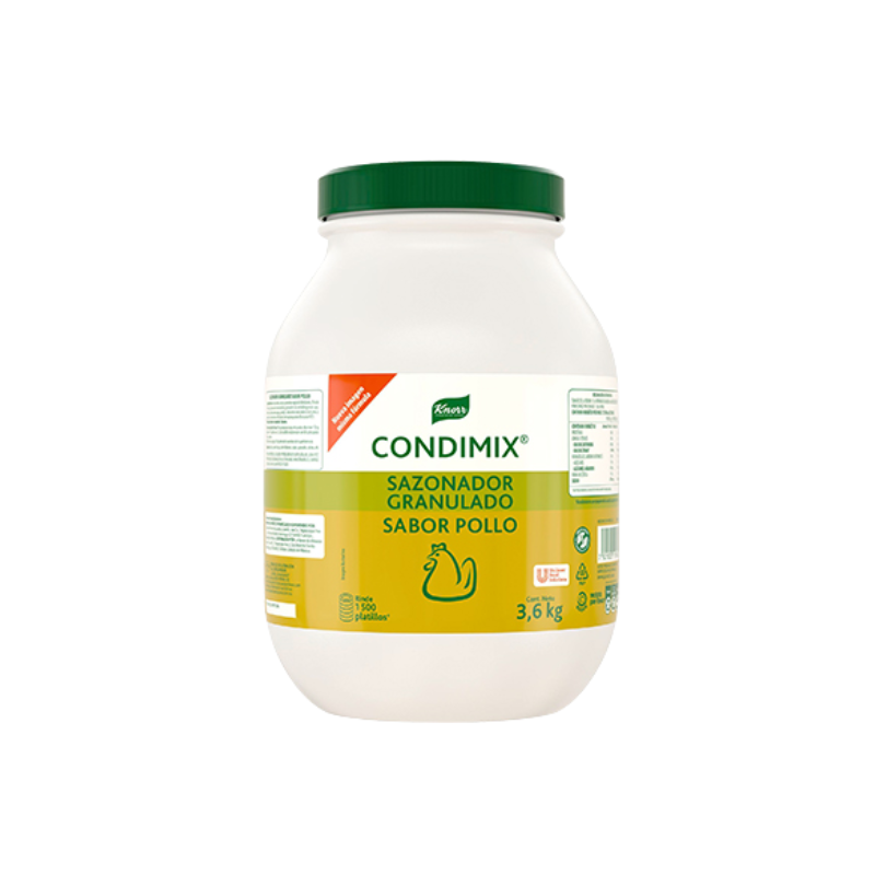 Sazonador Condimix Knorr, Bolsa 3.6kg