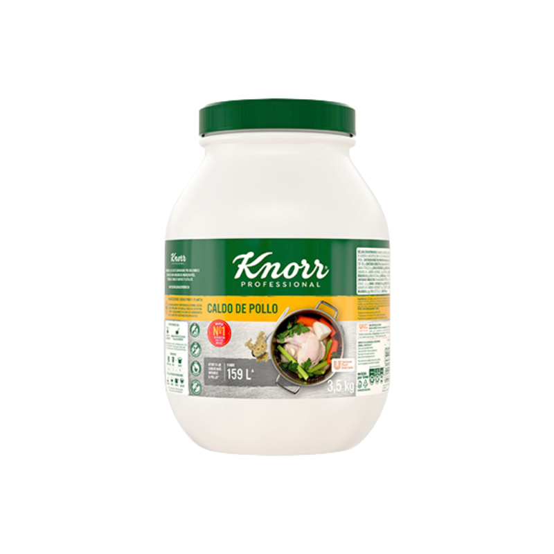 Caldo de Pollo Knorr, Bote 3.6kg