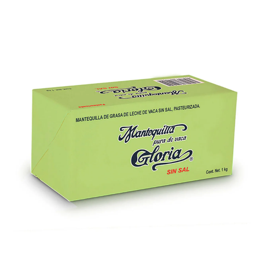 Mantequilla Gloria, Caja 1kg