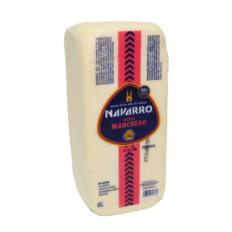 Queso Manchego Navarro, 1kg