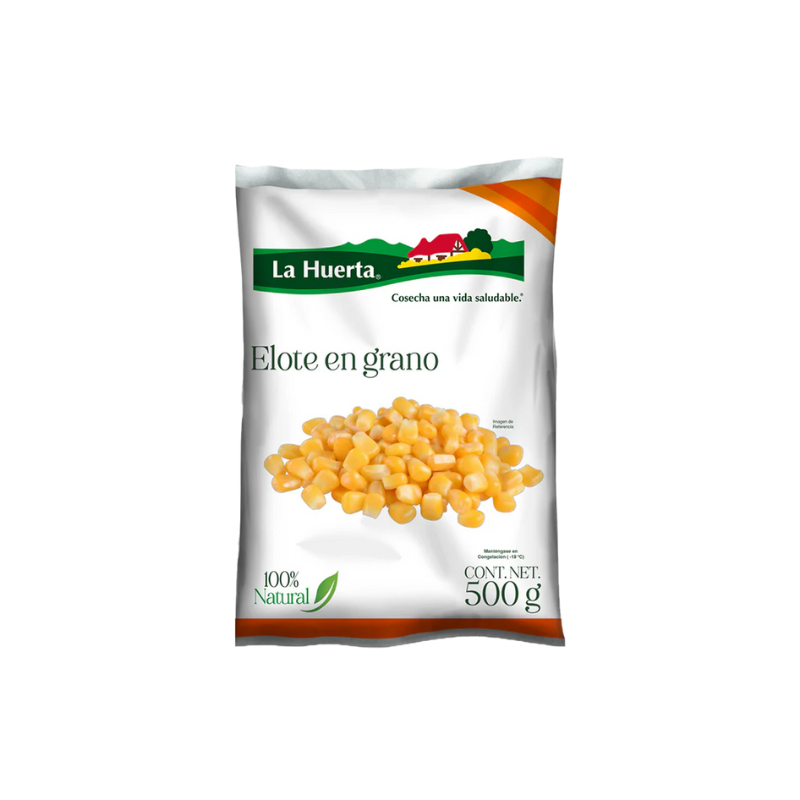 Elote en Grano La Huerta, Bolsa 500g