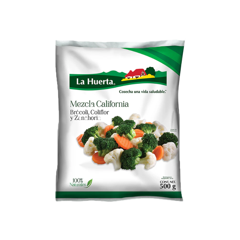 Mezcla California La Huerta, Bolsa 500g