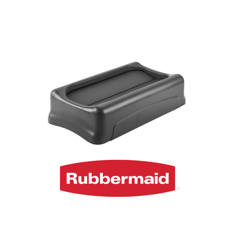 Tapa Oscilante Negra Rubbermaid, Pieza