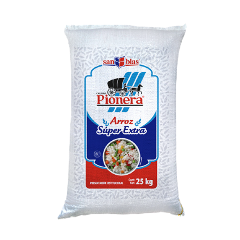 Arroz Pionera, Bulto 25kg