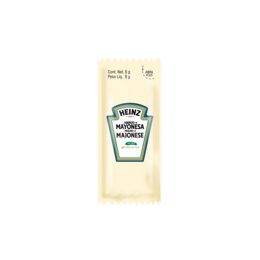 Aderezo de Mayonesa Heinz, Caja 200 sobres de 5g