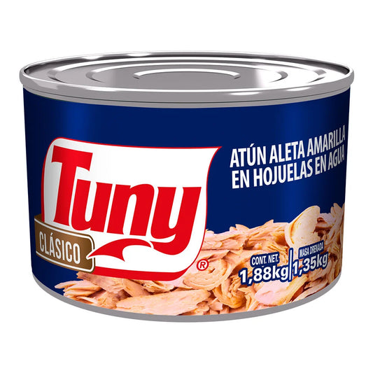 Atún Tuny en Agua, Lata 1.8kg