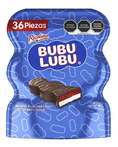 Bubulubu Ricolino, 36 Piezas de 25g