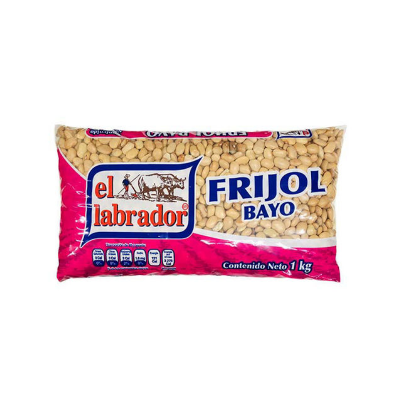 Frijol Bayo Labrador, Bolsa 1kg