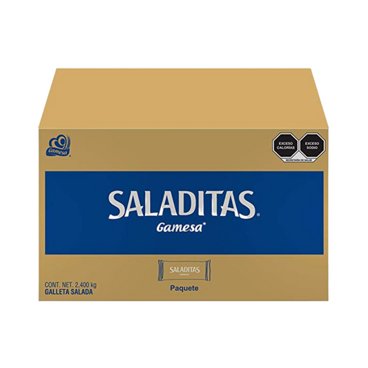 Galletas Saladitas Gamesa, Caja 200 Paquetes de 13g