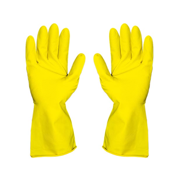 Guantes Latex Sponya Multiusos Amarillo, Pieza