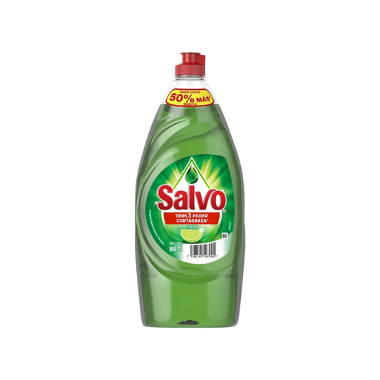 Lavatrastes Líquido Limón Salvo, Bote 900mL