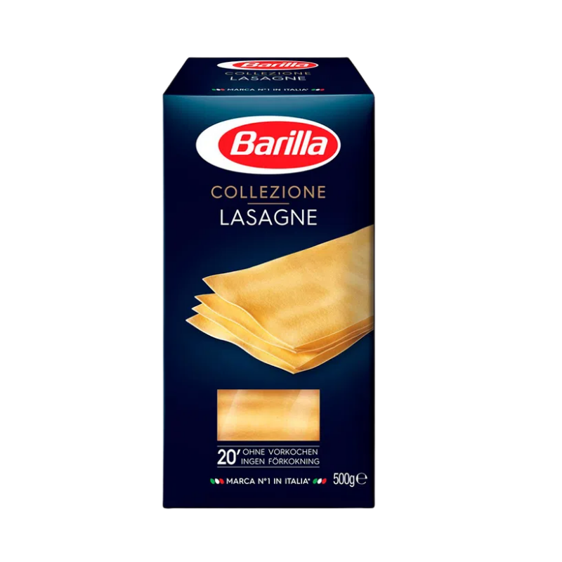 Pasta Lasagne Barilla, Bolsa 500g