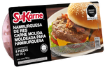 Carne de Res para Hamburguesa Fina SuKarne, Caja con 24 Paquetes de 720g