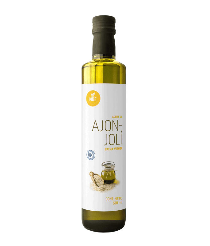 Aceite de Ajonjolí Extra Virgen NBF, Bote 510ml