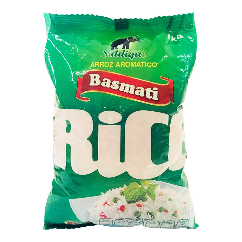 Arróz Basmati Siddiqui, Bolsa 500g