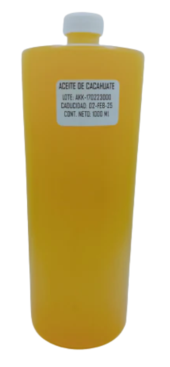 Aceite de Cacahuate, Botella 190ml