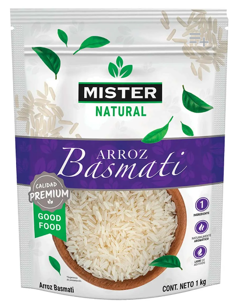 Arróz Basmati, 1kg