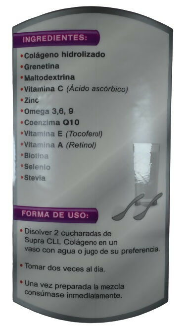 COLAGENO PURO HIDROLIZADO NATURAL SUPRA CLL 1.1 kG. SUPRA NATURA