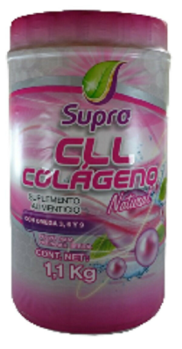 COLAGENO PURO HIDROLIZADO NATURAL SUPRA CLL 1.1 kG. SUPRA NATURA