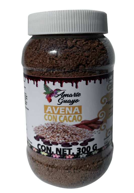 Avena con cacao bote pet de 300gr