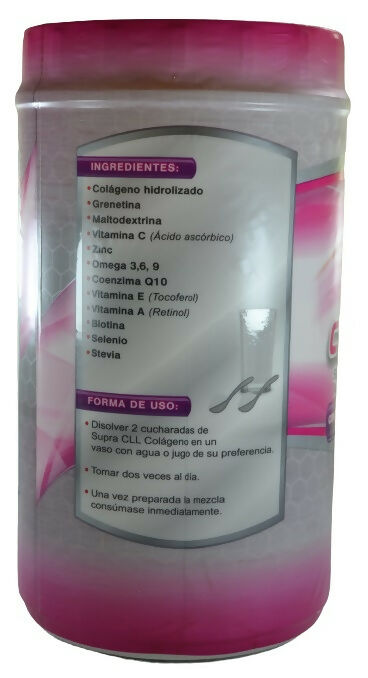 COLAGENO PURO HIDROLIZADO NATURAL SUPRA CLL 1.1 kG. SUPRA NATURA