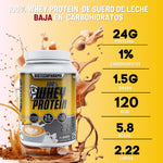 BIOTECKPHARMA| 100% Whey Protein Suero de Leche en Polvo | 2.20 lb (1000 gr) | 24 gr de proteína por porción | Sin Azúcar Añadida | 25 porciones |