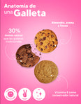 6 PACK GALLETAS DOBLE CHOCOLATE