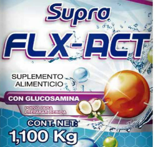 FLX ACT CON GLUCOSAMINA 1.1 KG SUPRA NATURA