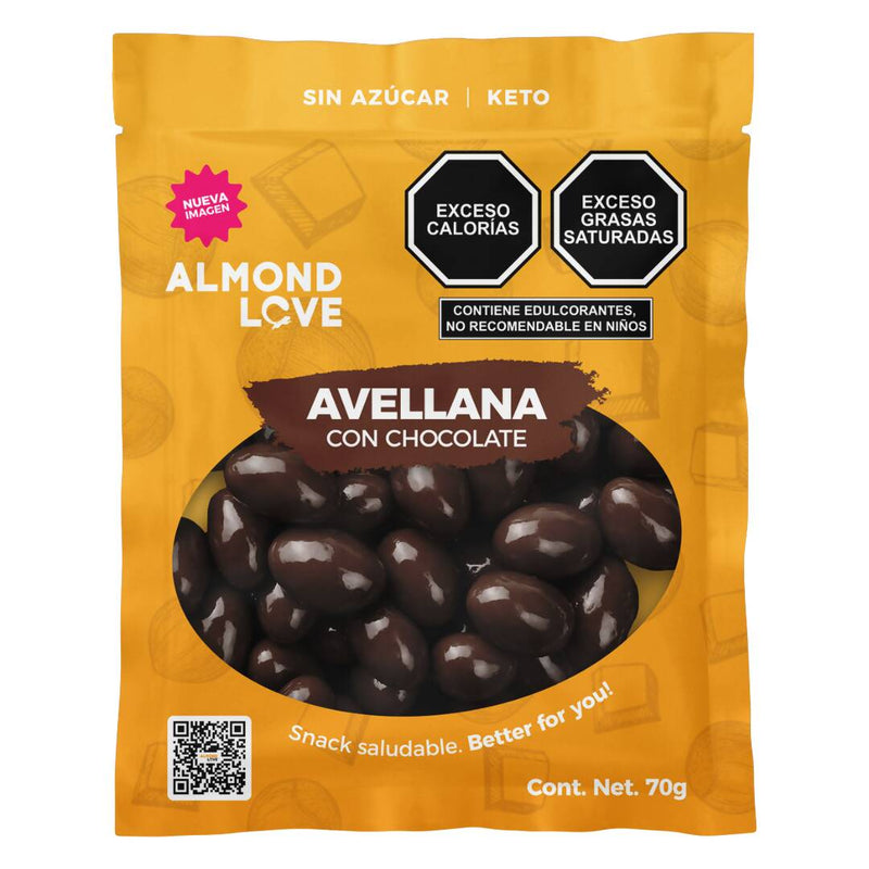 Avellana con chocolate 70g