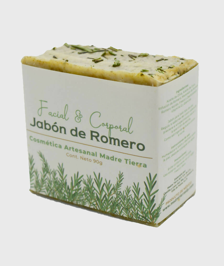 Jabón natural de romero 90gr