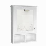 GABINETE ARMABLE DE BAÑO CON ESPEJO MODLEO VIÑA COLOR BLANCO