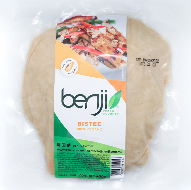 Bistec Natural 100% Vegano 400g