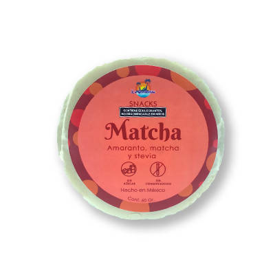 Oblea de Matcha, Amaranto y Stevia 60g