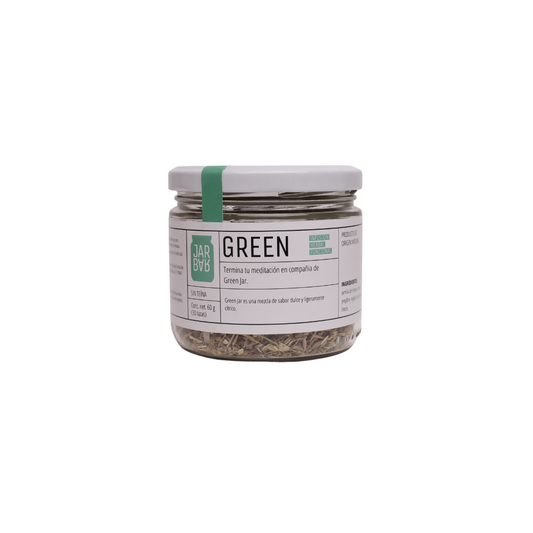 Green Jar (MEDITACIÓN) Infusión dulce y ligeramente cítrica, 60g