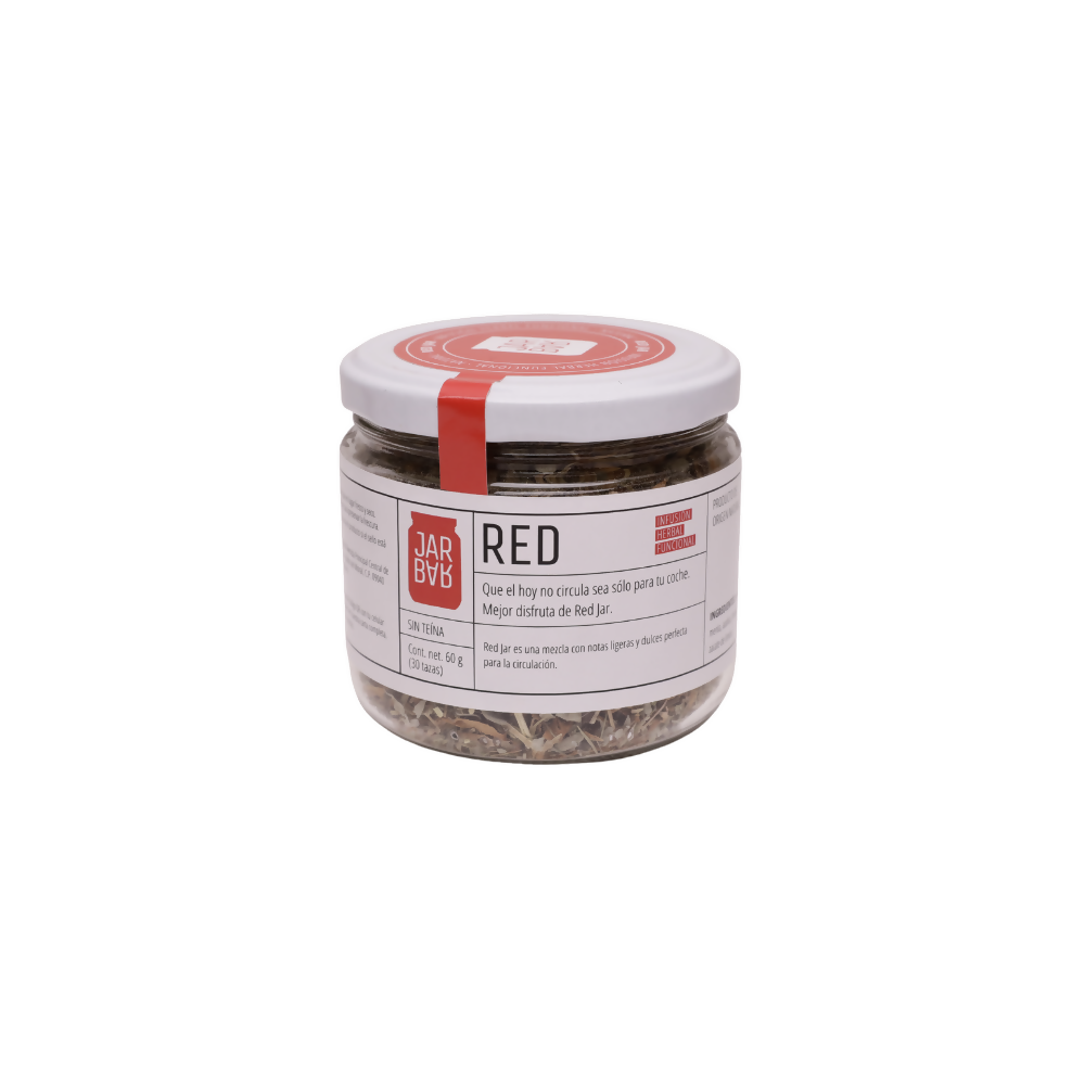 Red Jar (CIRCULACIÓN) Infusión con notas ligeras y dulces, 60g