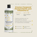 Crema Corporal Humectante Con Vitamina E