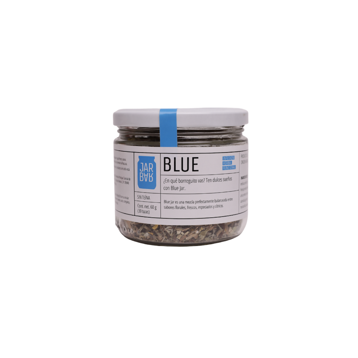 Blue Jar (DORMIR) Infusión floral, fresca, especiada y cítrica, 60g