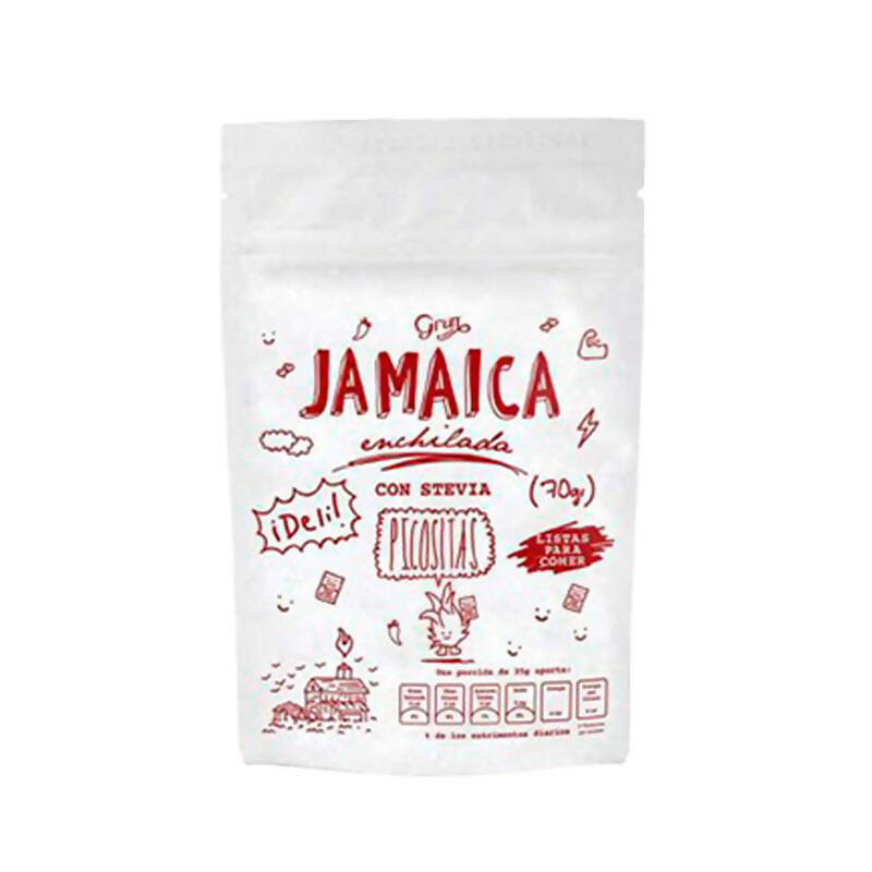 Jamaica Enchilada 70g c/u Caja de 12 pzas